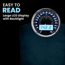 Load image into Gallery viewer, EILISON Highly Advance 2-in-1 Digital & Analog Weighing Scale for Body Weight-400lbs, 4 High Precison GX Sensor Accurate, Thick Tempered Glass, Extra Large Display (Blue)