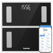 Load image into Gallery viewer, Homebuds Smart Bathroom Scale for Body Weight, High Precision in 0.1lb Assured by Weight Scale