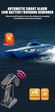 Load image into Gallery viewer, TX768 RC Jet Boat, 30km/h High Speed Jet Boat Brushless Catamaran with 3×3S LiPo Batteries Water Cooled Engine