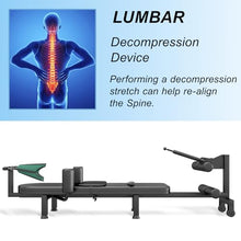 Load image into Gallery viewer, WUGCHDA Alternative Inversion Table, Full Body Stretch Machine, Electric Inversion Tables for Back Pain, 440 Pound Capacity (Black, Manually Low)