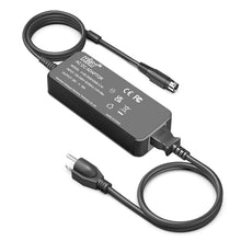 Load image into Gallery viewer, HKY 20V 10A GaN-Base Ultra Compact AC/DC Adapter Compatible with AV Access KVM Switch iDock-C20 iDock-C20-US 4K KVM Switch Dual HDMI Monitor Power Supply Cord Cable Charger