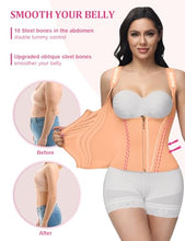 Load image into Gallery viewer, SHAPSHE Waist Trainer for Women, Tummy Control Sports Girdle, Gold-classic -3xl
