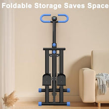 Load image into Gallery viewer, KINMAC Stair Stepper with Adjustable Resistance for Home - Upgrade Climber Workout Machine with LCD Tracking & Space-Saving Design (Black)