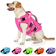 Load image into Gallery viewer, Dogcheer Dog Life Jacket with Double Rescue Handle, Reflective Dog Life Vest for Swimming Boating, Adjustable Pet Swim Vest Dog Flotation Device DFD for Small Medium Large Dogs - Pink XS