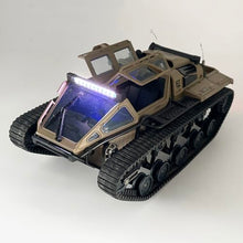 Load image into Gallery viewer, WPLDEWAN RC Tank Car 1/16 Scale Remote Control Tank Off Road RC Crawler 4WD RTR 360°Rotating Drifting Dual Motor Gearbox