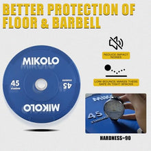 Load image into Gallery viewer, Mikolo 7ft Olympic Barbell, Barbell for Weightlifting and Powerlifting 45lb, - (combo 1)