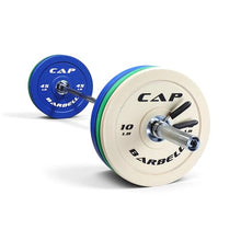 Load image into Gallery viewer, CAP Barbell Olympic Weight Set with 7ft Barbell & Bumper Plates , 160-370 lbs. | Multiple Options