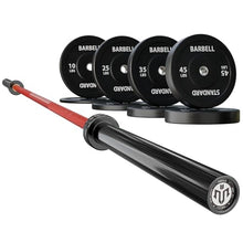 Load image into Gallery viewer, Mikolo 7ft Olympic Barbell, Barbell for Weightlifting and Powerlifting 45lb, -combo 4)