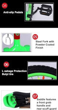 Load image into Gallery viewer, Single Wheel Unicycles Excellent Unicycles Balance Bike for Kids/Boys/Girls, 16"/18"/ 20" / 24",Leakproof Tire, Adjustable Height Unicycle, (24 Inch Wheel)