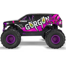 Load image into Gallery viewer, RC Truck 1/10 Gorgon 2 Wheel Drive RTR Brushed Monster Truck Battery & Charger Included Purple