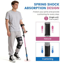 Load image into Gallery viewer, Ergonomic Forearm Crutches Spring Assist Crutches for Adults,Comfortable and Height Adjustable Arm Crutches