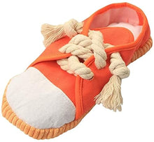 Load image into Gallery viewer, Dog Chew Toys,Creative Shoes Shape Squeaky Toy, Durable and Safe Dog Playing Toy Funny Shoes Sound Toy for Small and Medium Pets