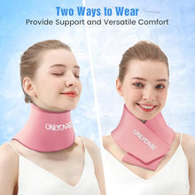 Load image into Gallery viewer, ONLYCARE Neck Ice Pack Wrap Gel - Upgraded Shoulder Ice Packs for Injuries Reusable, Hot and Cold Compress Ice Packs for Neck, Relief of Pain, Swelling, Sprains, Office Pressure