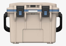Load image into Gallery viewer, Pelican 14 Quart Personal Lunch Box Cooler - Can Cooler (Tan/Kashmir Blue)