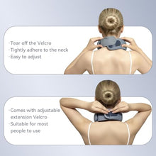 Load image into Gallery viewer, Yunari Cordless Neck Brace for Cervical Spine Posture Correction and Support, Patented Traction Device with Intelligent Adjust and Hot Compress, Neck Brace for Men and Women, (Gray, Medium)