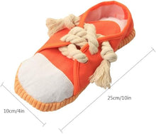 Load image into Gallery viewer, Dog Chew Toys,Creative Shoes Shape Squeaky Toy, Durable and Safe Dog Playing Toy Funny Shoes Sound Toy for Small and Medium Pets
