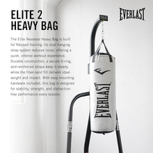 Load image into Gallery viewer, Everlast Elite 2 Heavy Bag (White | 80 lb)