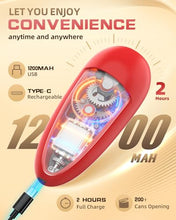 Load image into Gallery viewer, Rechargeable Can Opener Fits All Can Sizes with Extra Blade, Electric Can Openers for Kitchen Food Safe with Smooth Edge, Kitchen Gadgets Can Openers for Seniors, Arthritis and Chef