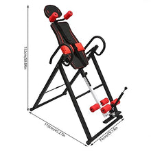 Load image into Gallery viewer, Dodoam Heavy Duty Foldable Inversion Table Back Pain Relief Stretcher Machine, 330LBS Capacity Strength Training Inversion Equipment, Foldable Traction Table