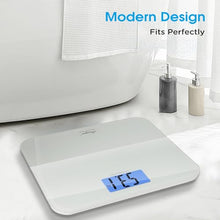Load image into Gallery viewer, Awaiymi Talking Scales for Body Weight, Highly Accurate Digital Talking Bathroom Scale with Large LCD Screen, Auto On & Off, Talking Scales for Visually Impaired or Elderly, Includes Batteries, 551 LB