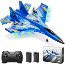 Load image into Gallery viewer, Foam RC Plane for Kids Adults Beginner, Remote Control Airplane RC Jet