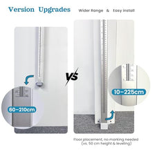 Load image into Gallery viewer, Wall Wall Mounted Height Measuring Rod – Portable Stadiometer 10–225 cm / 3.9–88.6 in – Height Measurement Tool for Kids & Adults – Ideal for Home, Office, Nurse Station