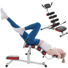 Load image into Gallery viewer, seanleecore Inversion Table for Back Pain Relief, Heavy Duty Back Stretcher with 3-Point Support System, 350LBS Weight Capacity Foldable Spinal Decompression Equipment for Home Gym