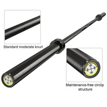 Load image into Gallery viewer, POWER GUIDANCE Olympic Barbell Bar, 7ft Strength Training Bar for Weightlifting