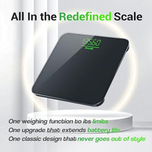 Load image into Gallery viewer, Ovutek Bathroom Scale for Body Weight, Highly Accurate Digital Weighing Machine for People, Upgraded Batteries Included, Compact Size, LED Display, Physician Scale with Sturdy Tempered Glass, 400lb