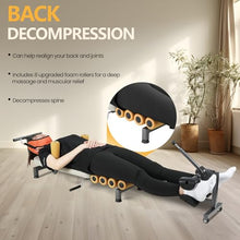 Load image into Gallery viewer, Gryphvex Alternative Inversion Traction Table - Provides Lower Back Pain Relief Without Going Upside Down - Portable Spine Stretcher Bed for Home - 330 Lb. Capacity