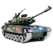 Load image into Gallery viewer, Supdex 1:18 RC Tank That Shoot BBS, 2.4G RUS T-90 Alloy Metal Remote Control Tank Model Toys