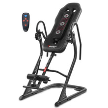 Load image into Gallery viewer, Teclor Inversion Table,Advanced Heat and Massage Function,Strength Training Inversion Table for Back Pain Relief,350 lbs Capacity with Thickened 3D Memory Foam backrest,Black