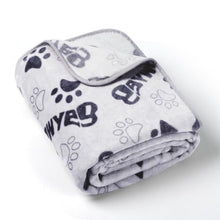 Load image into Gallery viewer, Dog Blanket, Premium Soft Dog Blanket Washable, 41x31inch Puppy Essentials Dog Product Cat Blankets Throw for Medium Small Dogs, Pet Dog Gifts, 2024 New Upgraded Doggy Blankets, Grey