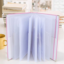 Load image into Gallery viewer, XKDOUS Important Document Organizer Emergency Binder Life Organizer Folio Folders with 9 Pockets Expanding File Storage Holder for Papers, Letters, Cards, Bills, Passports, Photos