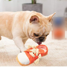 Load image into Gallery viewer, Dog Chew Toys,Creative Shoes Shape Squeaky Toy, Durable and Safe Dog Playing Toy Funny Shoes Sound Toy for Small and Medium Pets
