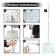 Load image into Gallery viewer, Height and Weight Scale,Digital Weight Scale Platform Combined with Portable Detachable Rangefinder, Maximum Weighing 220 pounds, Height Rod 75.2 inches/191cm Physician Scale for Children and Adults