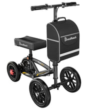 Load image into Gallery viewer, BlessReach All Terrain Foldable Knee Scooter Walker - Economical Knee Walker for Foot Injuries, Compact Crutches Alternative - Black
