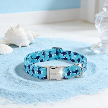 Load image into Gallery viewer, ARING PET Summer Dog Collar for Small Medium Large Boy Dogs-Blue Whale S
