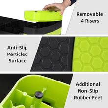 Load image into Gallery viewer, Smartxchoices 30'' Aerobics Stepper Workout Step Platform with 4" - 6" - 8" Adjustable Risers, Fitness Exercise Workout