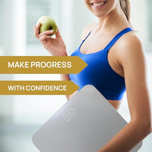 Load image into Gallery viewer, INEVIFIT Bathroom Scale, Highly Accurate Digital Bathroom Body Scale, Measures Weight up to 400 lbs. Includes Batteries