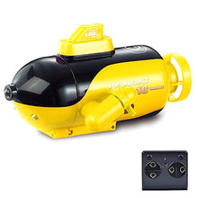 Load image into Gallery viewer, GoolRC Mini Remote Control Submarine, RC Submarine 4-Channel Remote Control Boat- Yellow