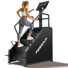 Load image into Gallery viewer, FEIERDUN SC3 Stair Stepper Machine for Home Gym, Commercial Grade Stair Climber with LED Screen, Stair Machine with 15 Speed Levels for Cardio and Lower Body Workout, 660LBS Capacity, 24-164 Steps/Min