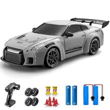 Load image into Gallery viewer, ACAMMZAR RC Drift Car, 1:24 Remote Control Car for Kids, 20KM/H 4WD High Speed RC Cars with LED Lights