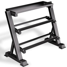 Load image into Gallery viewer, CHICAURA Heavy Duty 3 Tier Dumbbell Rack Stand, 1200LBS Weight Rack for Dumbbell -Stand Only