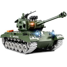 Load image into Gallery viewer, Supdex 1:18 RC Tank That Shoot BBS, 2.4G Metal US M26 Pershing Remote Control Model Toys