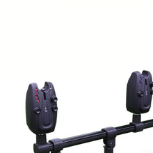 Load image into Gallery viewer, UrbanHui Wireless Digital Carp Fishing Bite Alarm Set with LED Flash and Sound, Rainproof Adjustable Sensitivity for Reservoir Coast Sea Rod Rock Fishing, 2/3/4 Transmitters 1 Receiver(1+3 alarm)