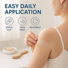 Load image into Gallery viewer, Medical Grade Silicone Scar Tape Advanced Adhesive Formulation (1.6" x 118") Scar Removal Away Strips for Surgical Scars, Silicone Tape & Keloid Scar Treatment, Reusable Silicone Scar Sheets