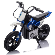 Load image into Gallery viewer, 24V Kids Ride On Electric Toy Motocross Motorcycle,200W High Speed Hub Motor, Rear Wheel Shock Absorber