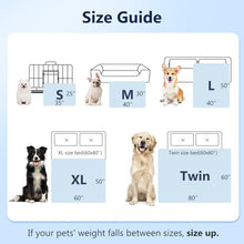 Load image into Gallery viewer, MIXJOY Cooling Blanket for Medium Dogs Breathable, Dual-Sided with Q-MAX>0.5, Lightweight Pet Cooling Throw Blanket Summer for Sofa & Dog Bed, Washable Soft Dog Cat Cold Mat Durable, Aqua Blue, 30x40