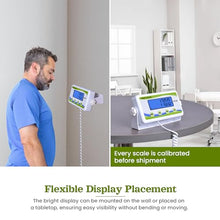 Load image into Gallery viewer, Extra Wide Medical Physician Scale - 440 lb/200 kg Capacity, High Accuracy Digital Display, Heavy Duty Portable Body Weight Scale for Home, Office, Hospital, Gym & Bariatric Use